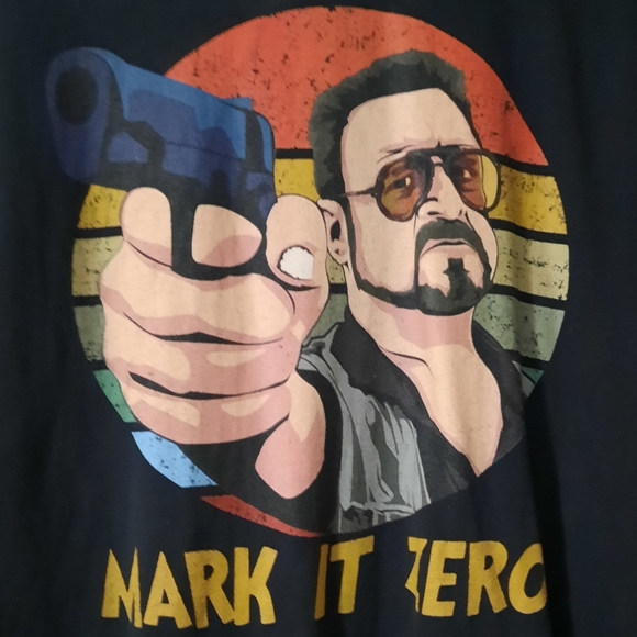 "Mark it Zero!" Walter Tshirt - Picture 2 of 2